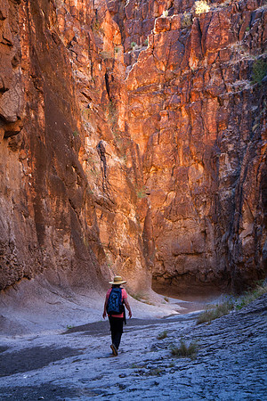 Sheryl, Closed Canyon, Big Bend Ranch State Park, TX (2016)