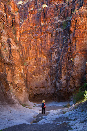 Sheryl at Closed Canyon, Big Bend Ranch State Park, TX (2016)
