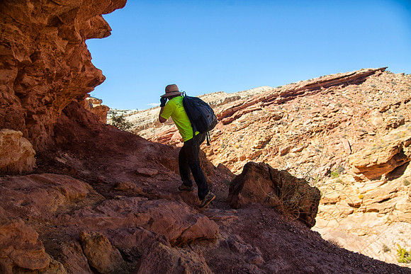 Trailblazing, Little Wildhorse Canyon Trailhead, UT (2016)