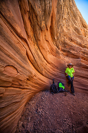 Sheryl, Little Wildhorse Slot Canyon, UT (2016)