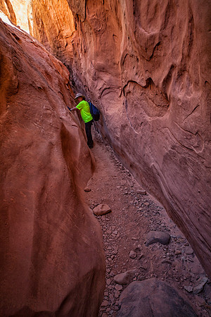 Sheryl, Little Wildhorse Slot Canyon, UT (2016)