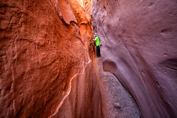 Sheryl, Little Wildhorse Slot Canyon, UT (2016)