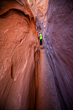 Sheryl, Little Wildhorse Slot Canyon, UT (2016)