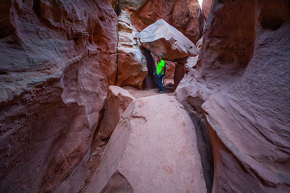Sheryl, Little Wildhorse Slot Canyon, UT (2016)