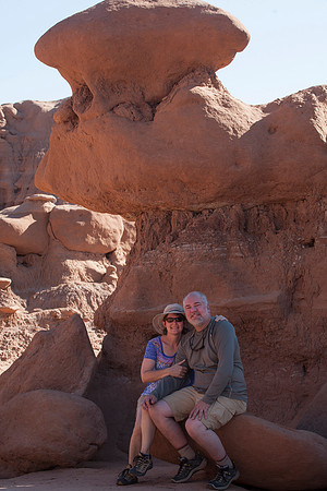 Us at Goblin Valley State Park, UT (2016)