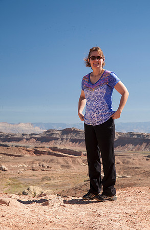 Sheryl On Top, San Rafael Swell, UT (2016)