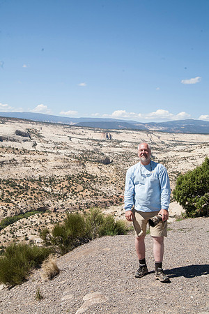 Dan at Escalante Canyon Overlook, Scenic Route 12, Escalante, UT (2016)