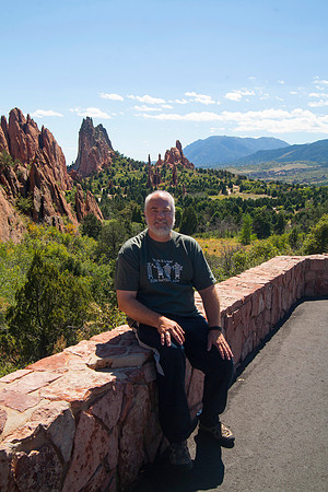Dan at Garden of the Gods, Colorado Springs, CO (