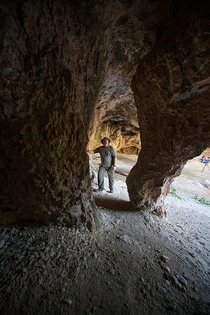 Dan at Community Caves, Spearfish Canyon, SD (2015)