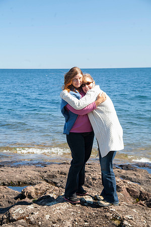 Sheryl and Her Sister Marikay, Two Harbors, MN (2015)