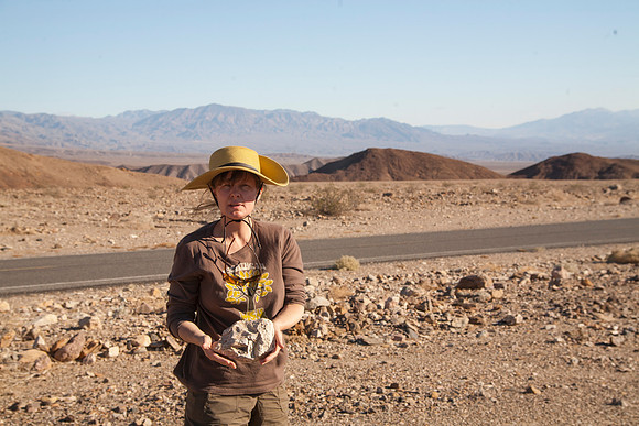 Sheryl at Death Valley National Park, CA (2014)