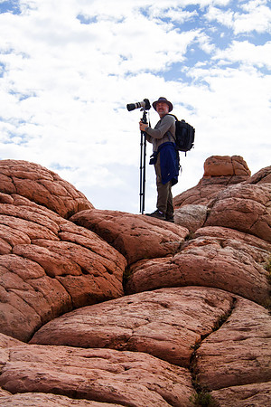 Dan at White Pocket, Vermilion Cliffs National Recreation Area, AZ (2014)