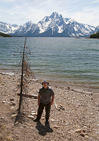 Sheryl at Jackson Lake, Grand Teton National Park, WY (2013)
