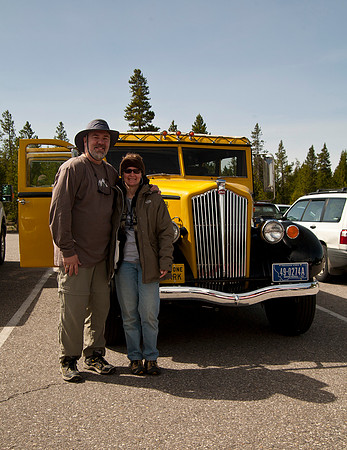 Yellow Bus Tour, Yellowstone National Park, WY (2013)