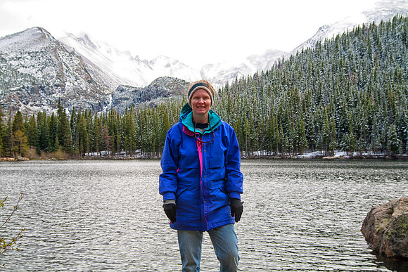 Sheryl at Bear Lake, Rocky Mountain National Park, CO (2012)