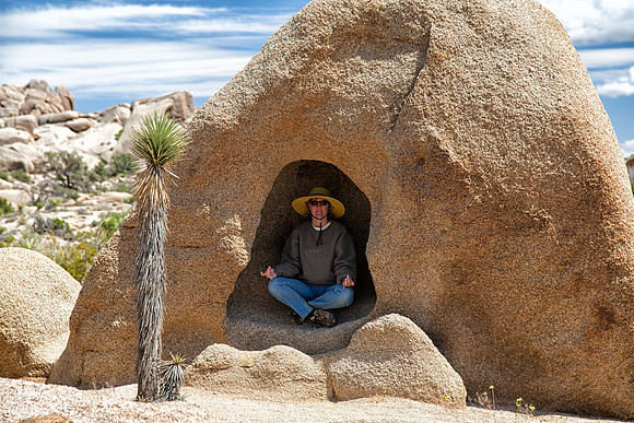 Zen Moment, Joshua Tree National Park, CA (2010)