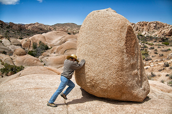Hellbent, Sheryl at Joshua Tree National Park, CA (2010)