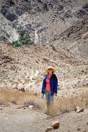 Sheryl on Hike to Fourtynine Palms Oasis, Joshua Tree National Park, CA (2010)(2010)