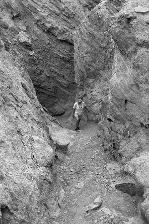 Up, Up, Up! Sheryl in Golden Canyon, Death Valley National Park, CA (2010)