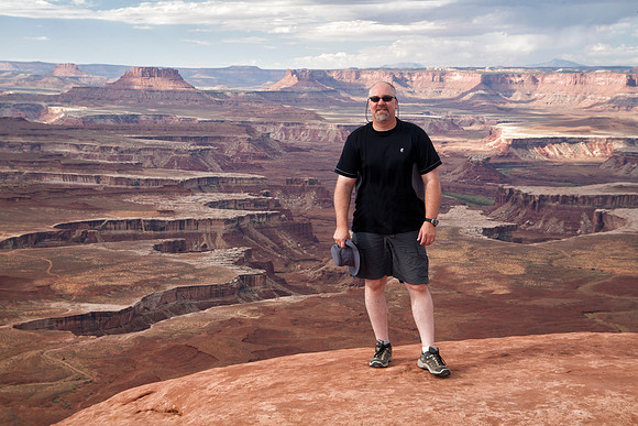 Dan at Green River Overlook, Canyonlands National Park, UT (2010)