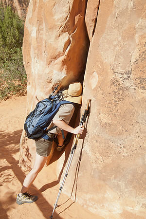 Tight Squeeze, Arches National Park, UT (2010)