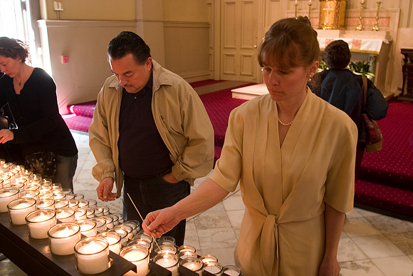 Sheryl, Easter Mass, St. Louis Cathedral, New Orleans, LA (2008)
