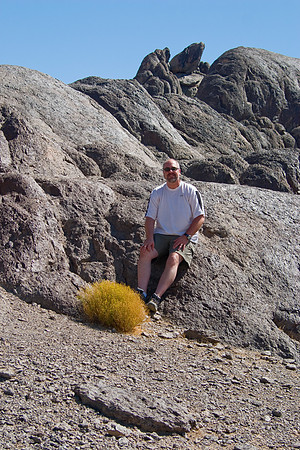 Dan at The Grandstand, Death Valley National Park, CA  (2007)