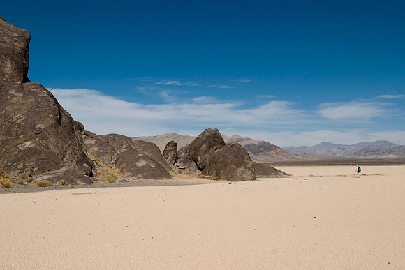 Sheryl at The Grandstand, Death Valley National Park, CA  (2007)