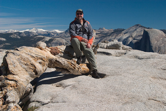 Dan at Sentinel Dome Summit, Yosemite National Park, CA (2007)