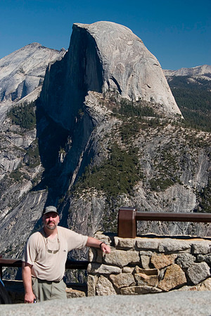Dan at Glacier Point, Yosemite National Park, CA (2007)