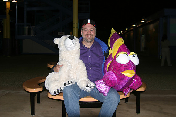 Dan, Winning Big at Sea World! San Diego, CA (2006)