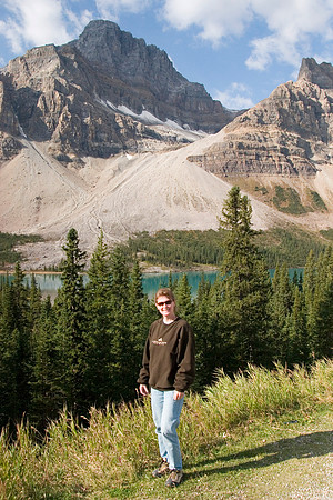 Sheryl, Columbia Icefields Parkway, Jasper National Park, Canada (2006)