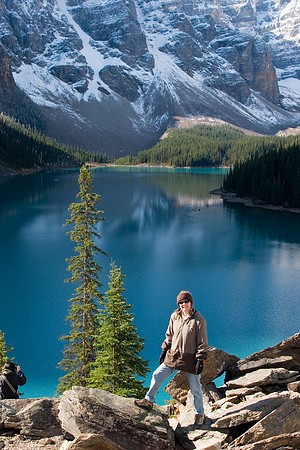 Sheryl Above Moraine Lake, Banff National Park, Canada (2006)