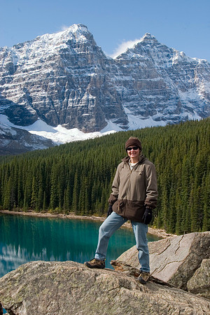 Sheryl Above Moraine Lake, Banff National Park, Canada (2006)