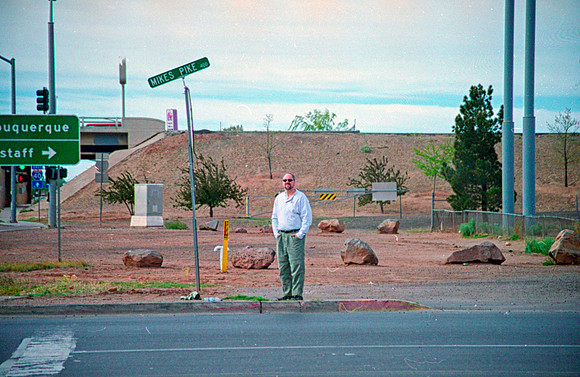 Dan, Standing on a Corner in Winslow, Arizona (2003)
