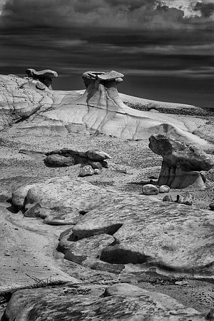 Stone Slope, Bisti/De-Na-Zin Wilderness, NM