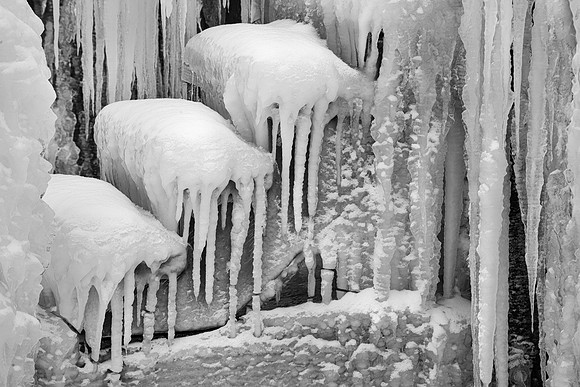 Frozen Stairs, Gill's Rock, Door County, WI