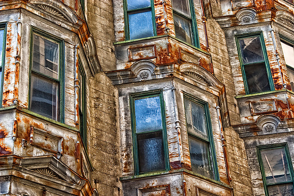 French Quarter Windows, New Orleans, LA