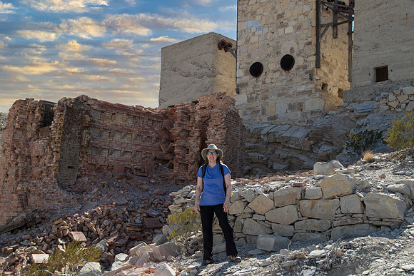 Sheryl at Mariscal Mine, Big Bend National Park, TX (2018)