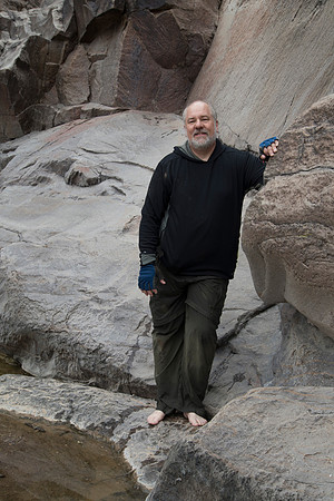 Dan at Cinco Tinajas, Big Bend Ranch State Park, TX (2018)