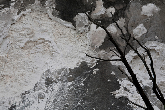 Travertine Deposits, Minerva Terrace, Yellowstone National Park, WY (May 19, 2013, 5:35 pm)