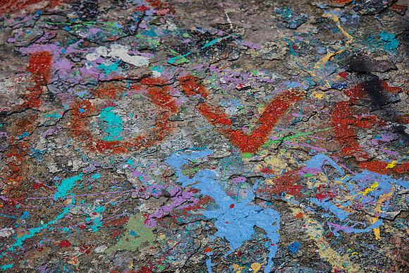 Graffiti, Aldeen Park Dam, Rockford, IL