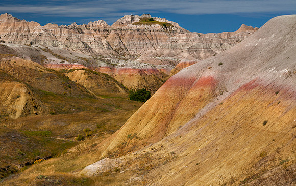 Yellow Mounds, Badlands National Park, SD