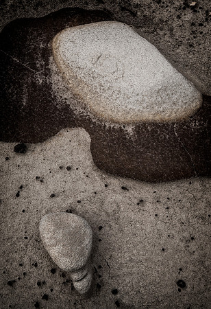 Stone Concretion, Bisti/De-Na-Zin Wilderness, NM