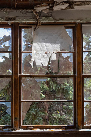 Window, San Haven Sanitarium, Dunseith, ND