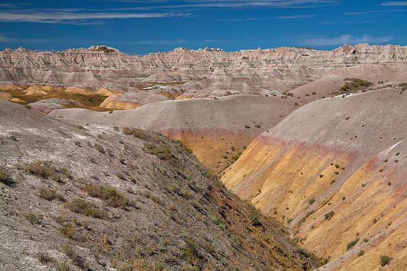 Yellow Mounds, Badlands National Park, SD