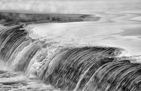 Fox River Frozen Falls IV, Geneva, IL