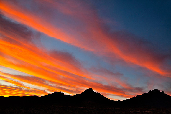 Sunrise, Chisos Mountains, Big Bend National Park, TX
