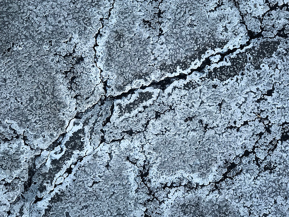 Salt Encrusted Asphalt III