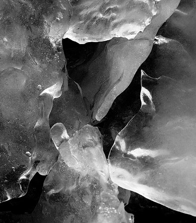 Ice Forms, Cave Point, Door County, WI